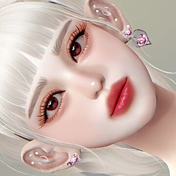 Stylish Eyebrow by Tabae K 2 sims 4 cc eyebrow by tabae k 2