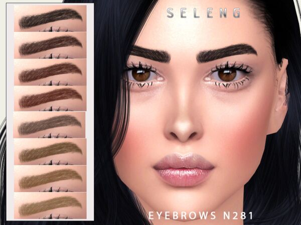 Stylish Eyebrows N281 for Female Sims 1 Stylish Eyebrows N281 for Female Sims Sims 4 CC