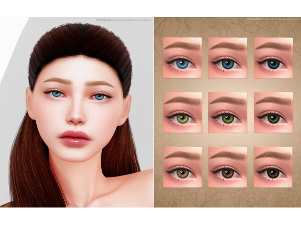 Stunning HQ Eyes by CarollDesign 1 Stunning HQ Eyes by CarollDesign Sims 4 CC