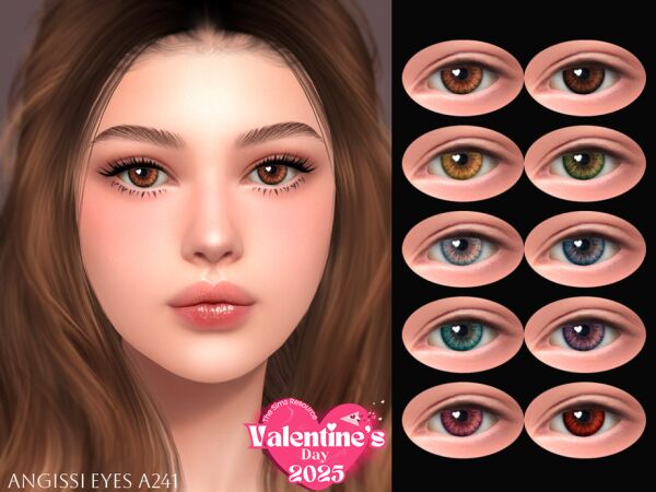 Discover the Stunning Eyes A241 by Angissi Sims 4 CC