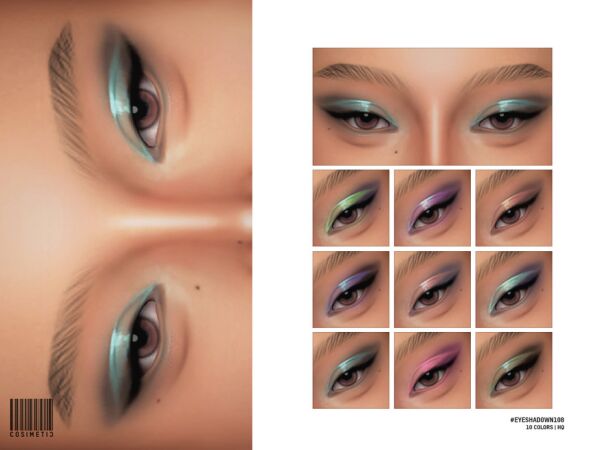 Eyeshadow N108 by Cosimetic 1 Eyeshadow N108 by Cosimetic Sims 4 CC