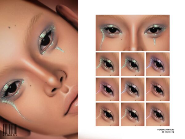 Stunning N109 Eyeshadow by Cosimetic 1 Stunning N109 Eyeshadow by Cosimetic Sims 4 CC