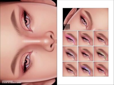 Stunning N196 Eyeshadow by Cosimetic Sims 4 CC