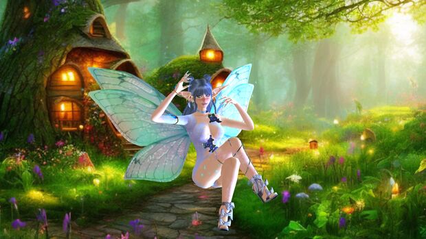 sims 4 cc fairy by simmierena 4