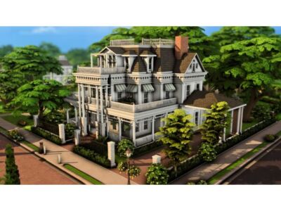 Explore a Stunning New Orleans Family House Sims 4 CC