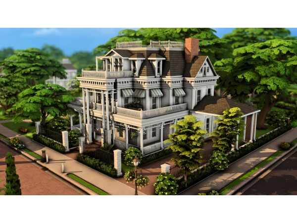 Explore a Stunning New Orleans Family House 1 Explore a Stunning New Orleans Family House Sims 4 CC