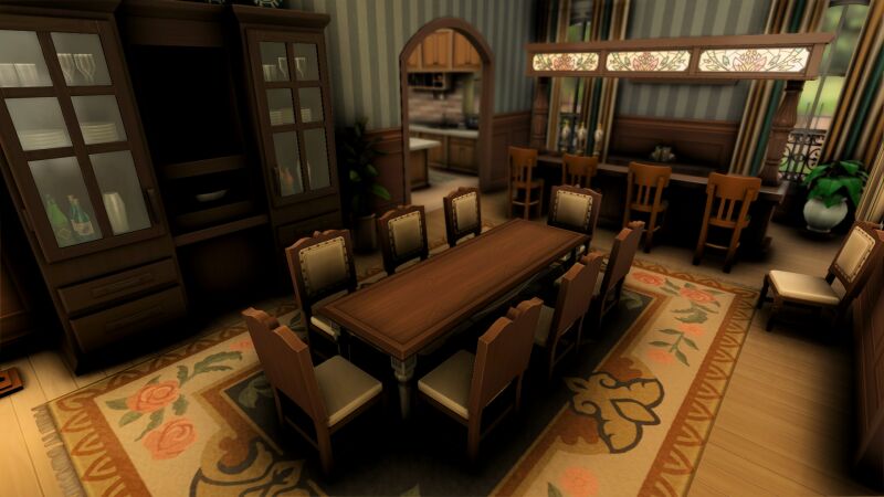 Explore a Stunning New Orleans Family House 7 sims 4 cc family house new orleans traditional by plumbobkingdom 5
