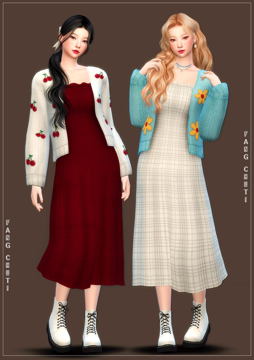 Dress Your Sims in Winter Aespa Style! 1 Dress Your Sims in Winter Aespa Style! Sims 4 CC