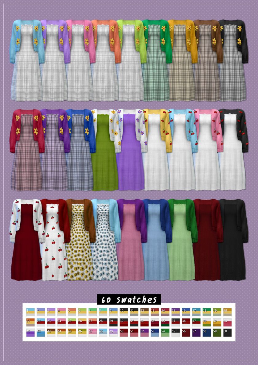 Dress Your Sims in Winter Aespa Style! 2 sims 4 cc fangchuti wt knit 3