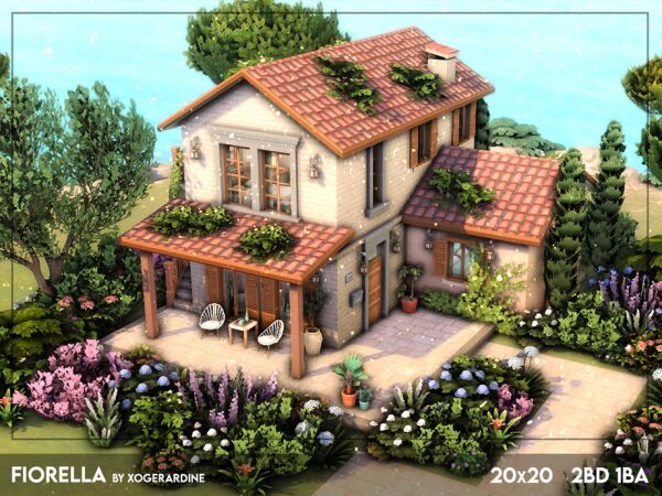 Fiorella (NO CC) By Xogerardine 1 Fiorella (NO CC) By Xogerardine Sims 4 CC