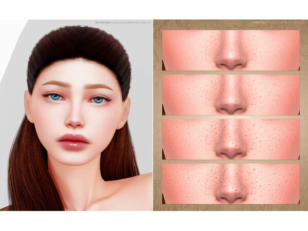 Freckles 37 HQ By Carolldesign 1 Freckles 37 HQ By Carolldesign Sims 4 CC