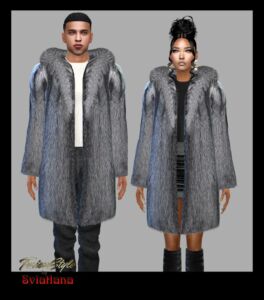 FUR Coat by Fusionstyle Sims 4 CC