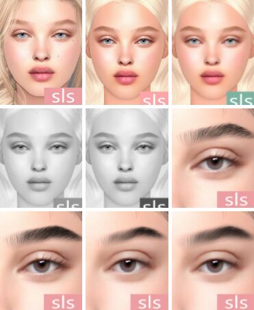 Genetics Set for Your Sims 2 sims 4 cc genetics set by sourlemonsimblr 3