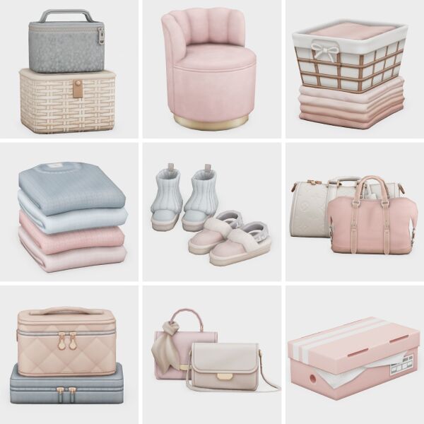Girly Closet Items for Sims 4 1 Girly Closet Items | Sims 4 CC Finds By Boujeesimss Sims 4 CC