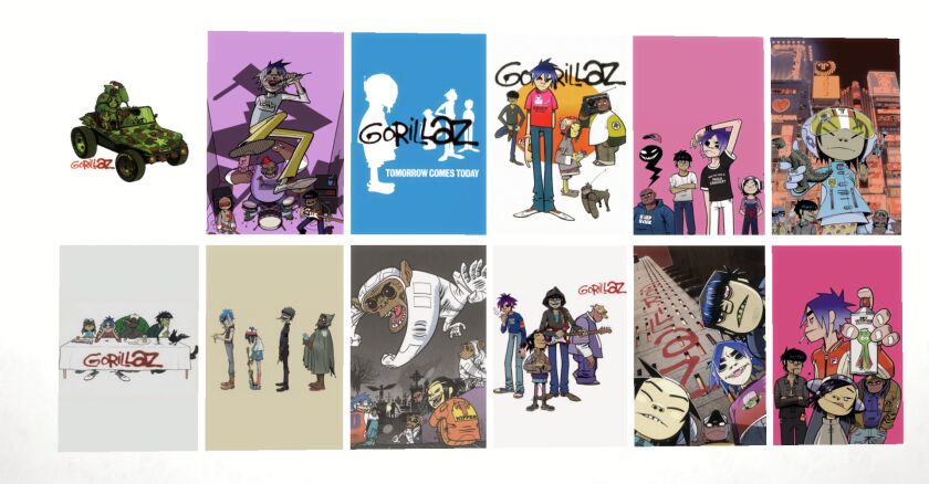 Gorillaz Poster CC Sims 4 CC