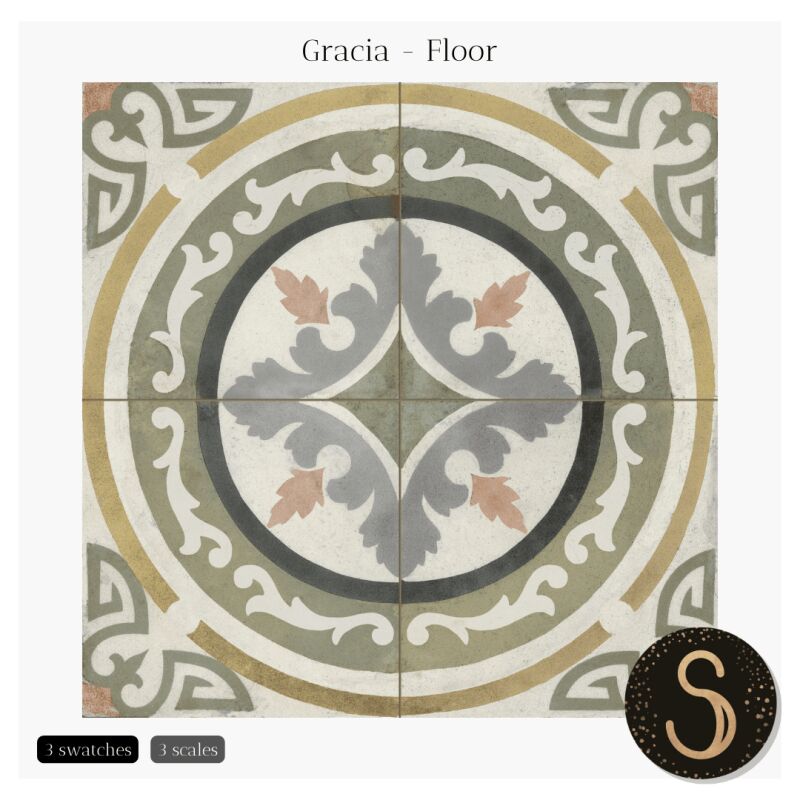 Gracia - Stylish Floors for Your Home 3 sims 4 cc gracia floors by sims4luxury 2