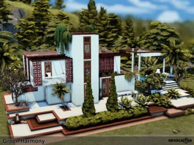 Green Harmony Sims 4 CC