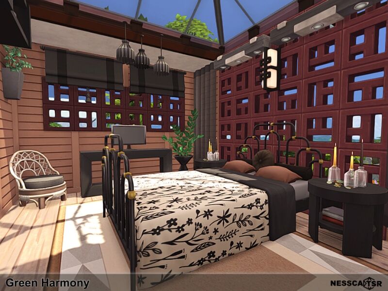 Green Harmony 4 sims 4 cc green harmony 7
