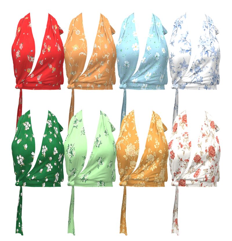 Stylish Greene Top for Your Sims 2 sims 4 cc greene top 2