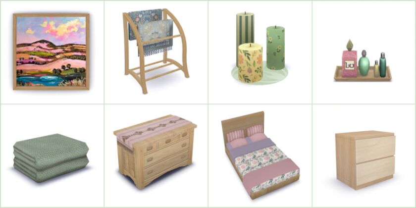 Gremmie’s Cozy Bedroom 2 sims 4 cc gremmies cozy bedroom by gremmiesims 2