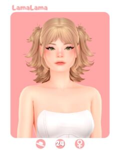 Hair Josie Sims 4 CC