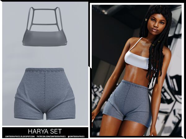 Harya Set Sims 4 CC