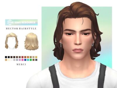 Hector Hairstyle – Merci Sims 4 CC