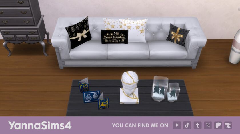 Unique Decorative Pillows for a Festive Season 3 sims 4 cc hi i wanted to make something decorative for 3