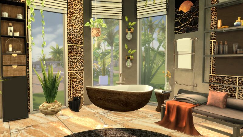 Horizon Bathroom by SimsClutterChaos 2 sims 4 cc horizon bathroom by simsclutterchaos 3