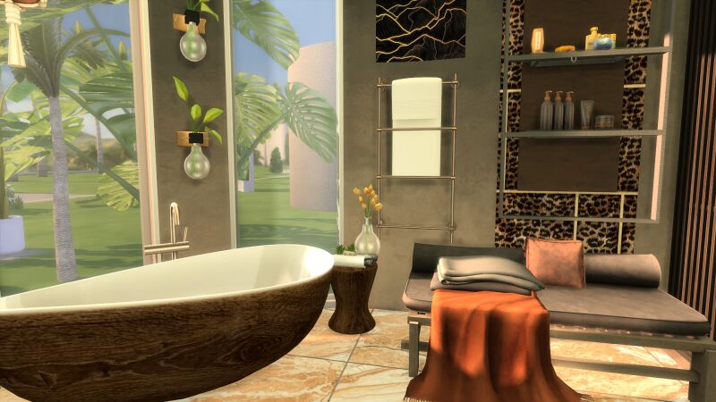 Horizon Bathroom by SimsClutterChaos 3 sims 4 cc horizon bathroom by simsclutterchaos 4