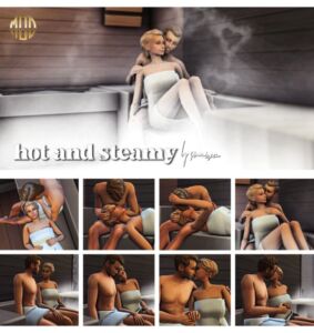 Hot and Steamy – A Romantic Experience Sims 4 CC