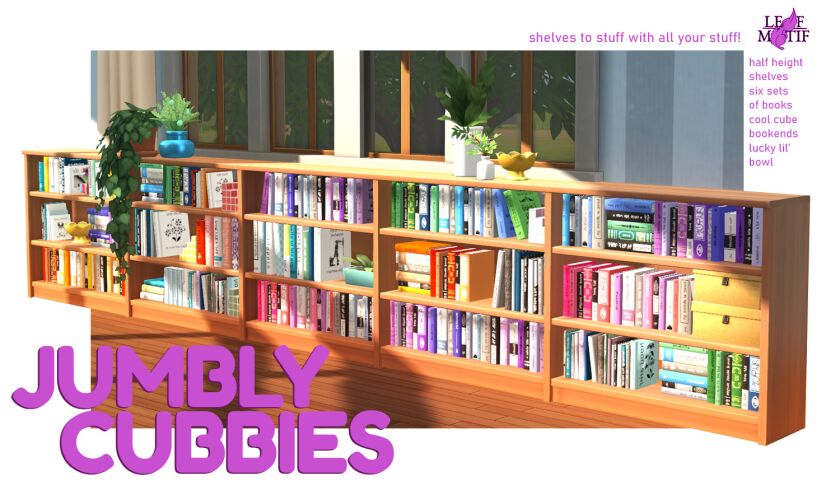Maximize Your Space with Perfect Under-Window Shelves 1 Maximize Your Space with Perfect Under-Window Shelves Sims 4 CC