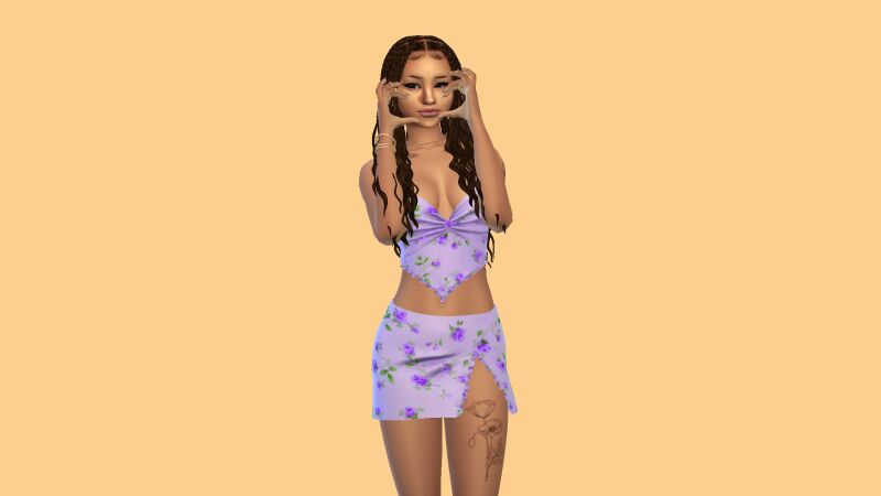 Imani by Sim_Ish 4 sims 4 cc imani by sim ish 3