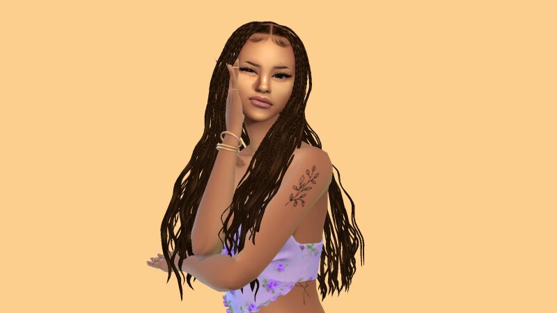 Imani by Sim_Ish 2 sims 4 cc imani by sim ish 4