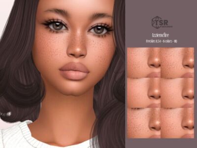 IMF Freckles N.54 by IzzieMcFire Sims 4 CC