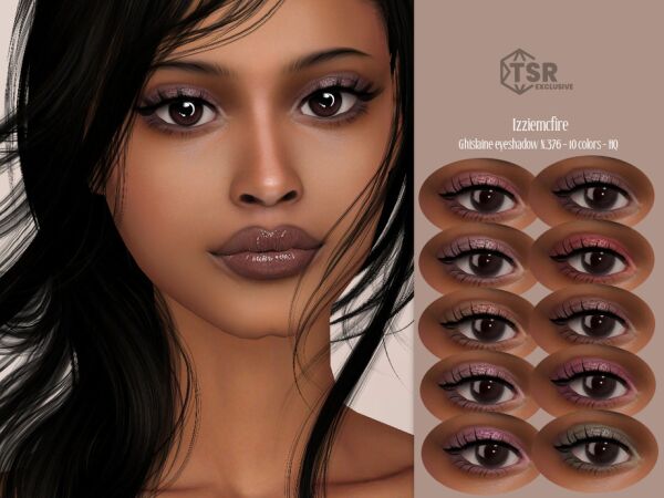 IMF Ghislaine Eyeshadow N.376 by Izziemcfire 1 IMF Ghislaine Eyeshadow N.376 by Izziemcfire Sims 4 CC