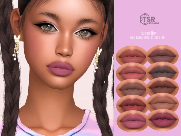 IMF Petra Lipstick N.625 - Bold Color Choice 1 IMF Petra Lipstick N.625 – Bold Color Choice Sims 4 CC