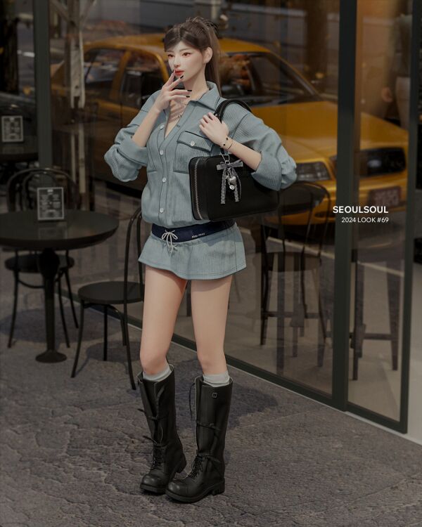 Ingame VER 2024 #69 by Seoulsoul 1 Ingame VER 2024 #69 by Seoulsoul Sims 4 CC
