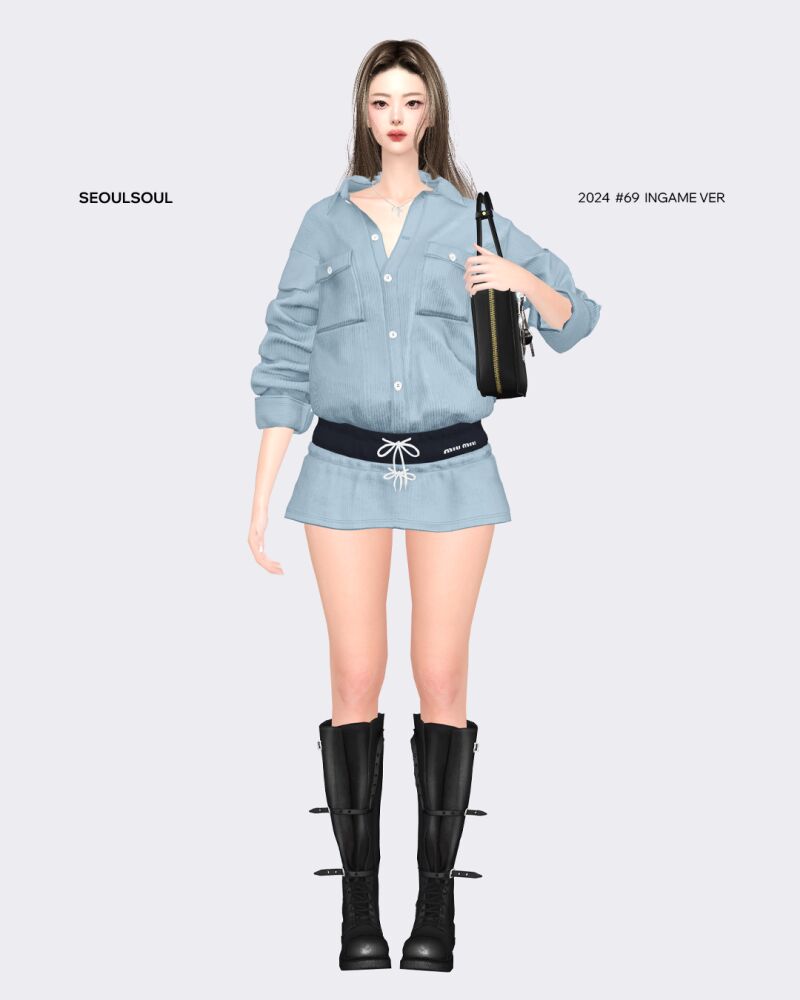 Ingame VER 2024 #69 by Seoulsoul 5 sims 4 cc ingame ver 2024 69 by seoulsoul 2