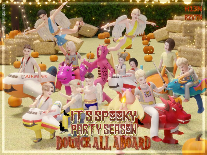 🎃 It's Spooky Party Season! 1 🎃 It’s Spooky Party Season! Sims 4 CC