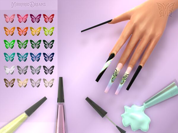 sims 4 cc judite hair 11
