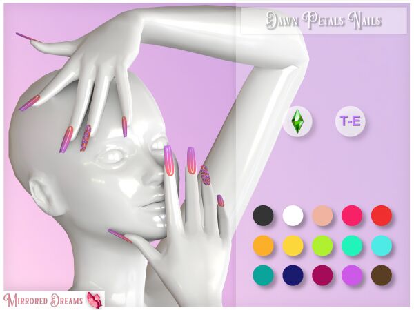 sims 4 cc judite hair 12