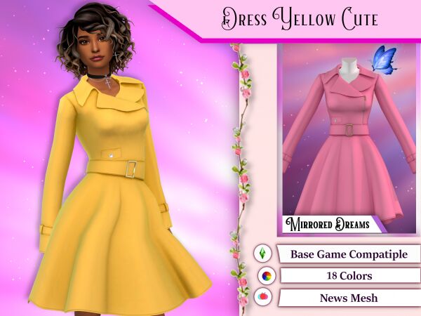 sims 4 cc judite hair 9