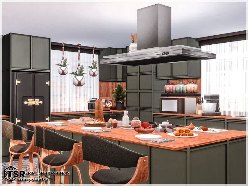 sims 4 cc k8 kitchen 6