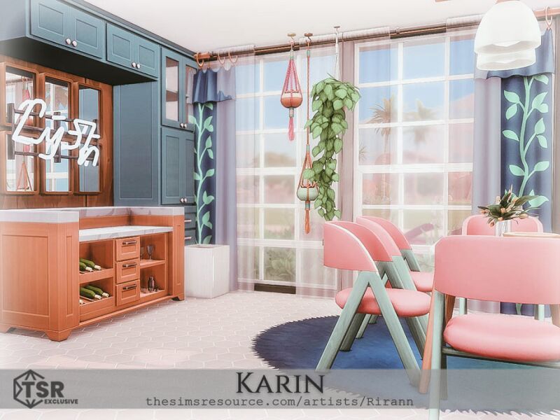 Karin - No CC: Simple Residential House 2 sims 4 cc karin no cc by rirann 6