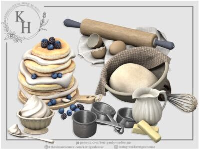 KHD Creme Set Sims 4 CC