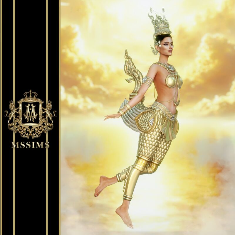 Kinaree Costume by Mssims 2 sims 4 cc kinaree costume by mssims 5