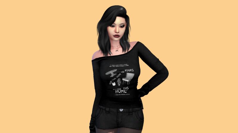 sims 4 cc kira by sim ish 4