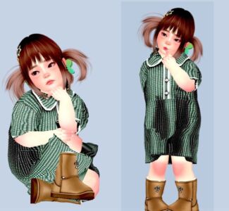 Leahlillitth Dusk – Maali Alpha Hair Conversion Sims 4 CC