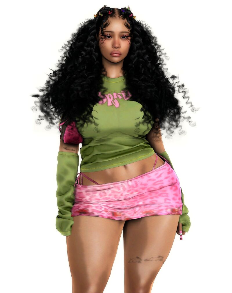 Linda By Deepmoon 4 sims 4 cc linda by deepmoon 3